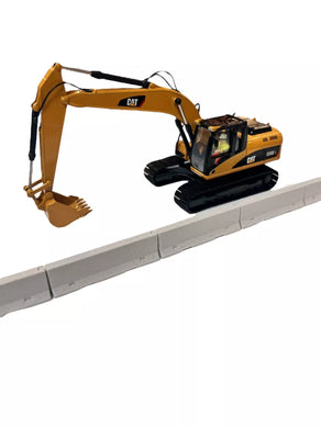 Set of 6 - Traffic Barriers 1/50 scale