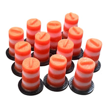 Load image into Gallery viewer, HO Scale Traffic Safety Drum Scale Model 1/87 12 Pack