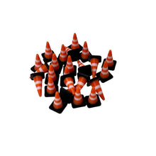 Load image into Gallery viewer, 1/87 Scale Traffic Cones *24 Pack* White Bands