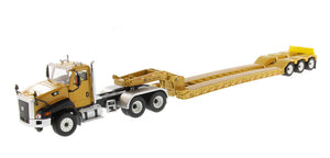 Cat® CT660 Day Cab Tractor with XL120 Low-Profile HDG Trailer W/ Single and Tandem Booster